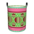 thumbnail image 1 of ZICANCN Laundry Basket Organizer, Pink Aztec Circle Geometry Collapsible Hamper for Bathroom Bedroom Laundry Room, Medium Size, 1 of 7