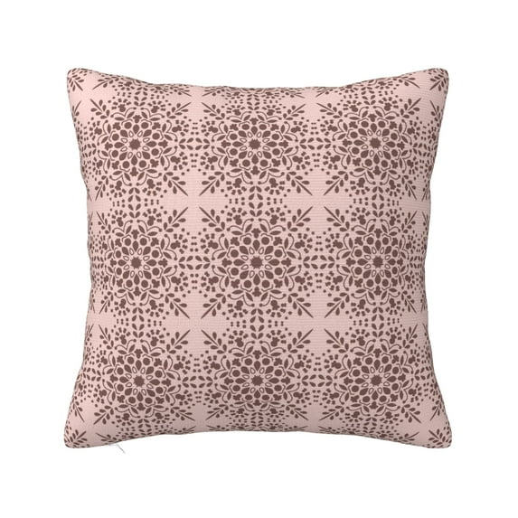 ZICANCN Oriental Ethnic Azte Texture Throw Pillow Covers, Bed Couch Sofa Knit Decorative Pillow Covers for Living Room Farmhouse, 12"x12"