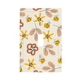 thumbnail image 1 of ZICANCN Outlet Covers Wall Plate, Abstract Modern Flora Art Light Switch Cover Decorative, Duplex Toggle Combo 1-Gang, 1 of 9