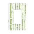 thumbnail image 1 of ZICANCN Outlet Covers Wall Plate, Abstract Watercolor Bamboo Texture Light Switch Cover Decorative, Duplex Toggle Combo 1-Gang, 1 of 9