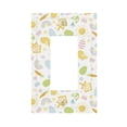thumbnail image 1 of ZICANCN Outlet Covers Wall Plate, Easter Spring Decoration Light Switch Cover Decorative, Duplex Toggle Combo 1-Gang, 1 of 9