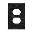thumbnail image 1 of ZICANCN Outlet Covers Wall Plate, Horror Spider Cover Cobweb Light Switch Cover Decorative, Duplex Toggle Combo 1-Gang, 1 of 9