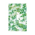 thumbnail image 1 of ZICANCN Outlet Covers Wall Plate, Leaves Green Pattern Light Switch Cover Decorative, Duplex Toggle Combo 1-Gang, 1 of 9