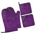 thumbnail image 1 of ZICANCN Oven Mitts and Pot Holders Sets,Purple Mandala Boho Baking Sets Kitchen Heat Resistant 4 Pieces, 1 of 8