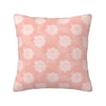 thumbnail image 1 of ZICANCN Pink Geometric Figure Decorative Throw Pillow Covers, Bed Couch Sofa Decorative Knit Pillow Covers for Living Room Farmhouse 22"x22", 1 of 8