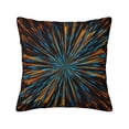 thumbnail image 1 of ZICANCN Retro Structure Lines Big Bang Throw Pillow Covers, Bed Couch Sofa Knit Decorative Pillow Covers for Living Room Farmhouse, 12"x12", 1 of 8