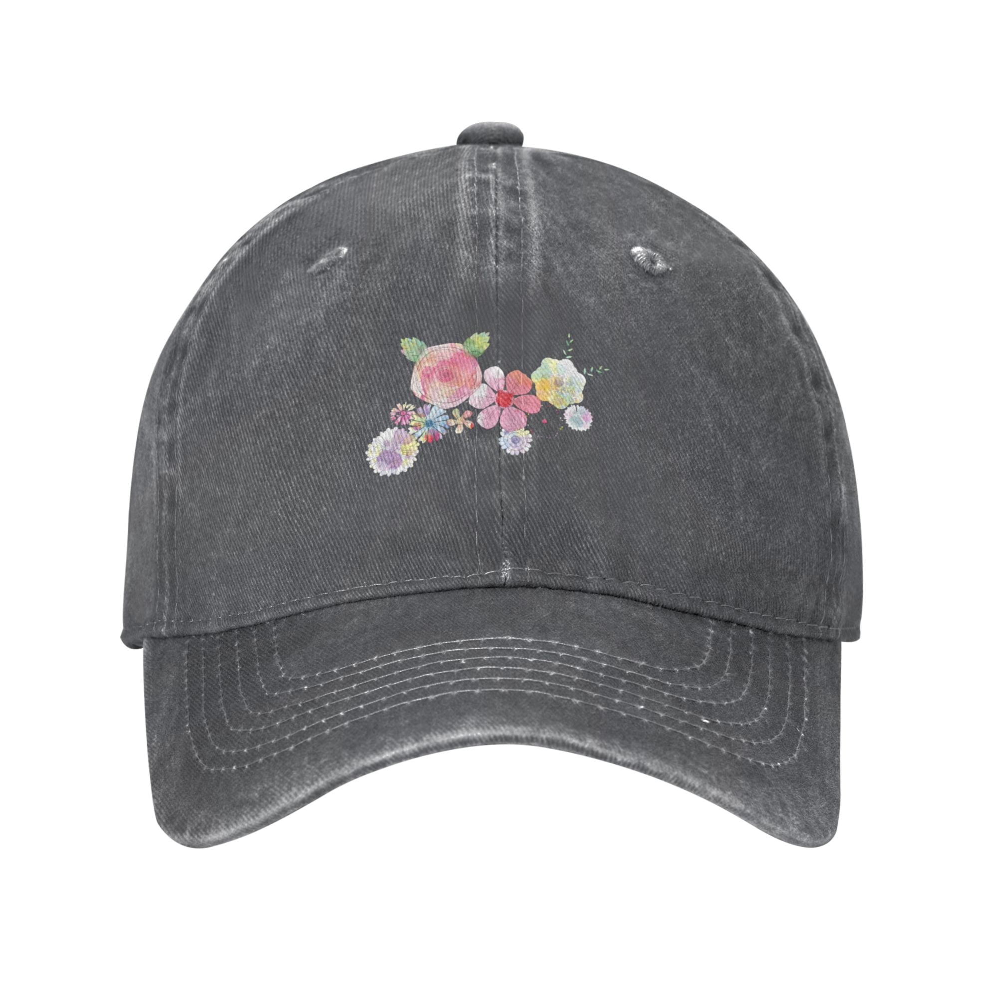 ☆MUCENT☆ Signature Ball Cap Pink Blue ZICANCN-Spring-Pink-Flowers-
