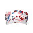 thumbnail image 1 of ZICANCN Sun Visors Hat for Women and Men, Colorful Terrazzo Stone Texture Beach Hats, Sports Hat for Golf Tennis Running, 1 of 5