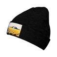 thumbnail image 1 of ZICANCN Sunflower Field Church Background Knit Beanie Hat, Winter Cap Soft Warm Classic Hats for Men Women, Black, 1 of 8
