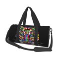 thumbnail image 1 of ZICANCN Tiger Unisex Large Duffle Bag for Travel - Sports Tote Gym Bag Airplane Weekenders Bags for Women Men, 1 of 8