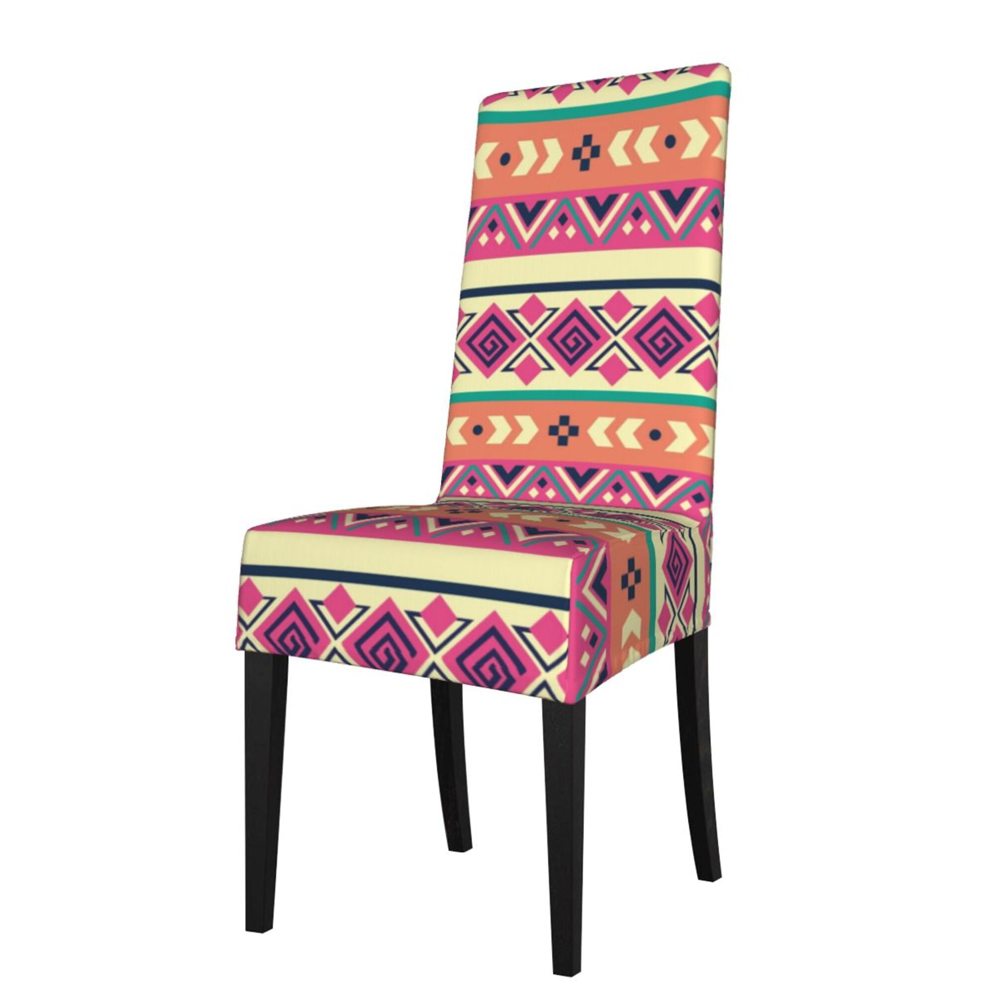 ZICANCN Vintage Pink Ethnic Boho Chair Protectors Seat Covers , Dining ...