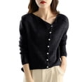 thumbnail image 1 of ZICTH Cardigans for Women Cardigan Sweater Button Front Long Sleeve Cardigan Soft Warm Knit Elastic Jumper Cardigan Sweaters, 1 of 5