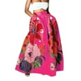 thumbnail image 1 of ZICTH Maxi Skirts for Women with Pockets Long Midi Length Casual Skirt for Beach Party Holiday, 1 of 4