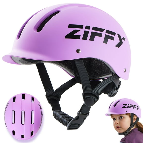 ZIFFY Kids Helmet -Adjustable Toddler & Child Bike Helmet for Ages3-5 Multi-Sport for Bicycle, Skateboard, Scooter, Roller Skating & Balance Biking