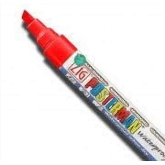 ZIG POSTERMAN (Wo/Wo 6mm) Waterproof Chisel Tip Marker