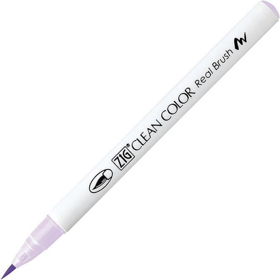 ZIG RB6000AT-806 Kuretake Clean Color Real Brush Marker - Pale Violet
