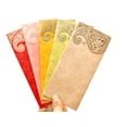 thumbnail image 1 of ZIG ZAG Elegant Money Gifting Envelopes Pack of 100 Cash Holder Designer Lifafa for Weddings, Gift of Prosperity Multi Color, 1 of 5