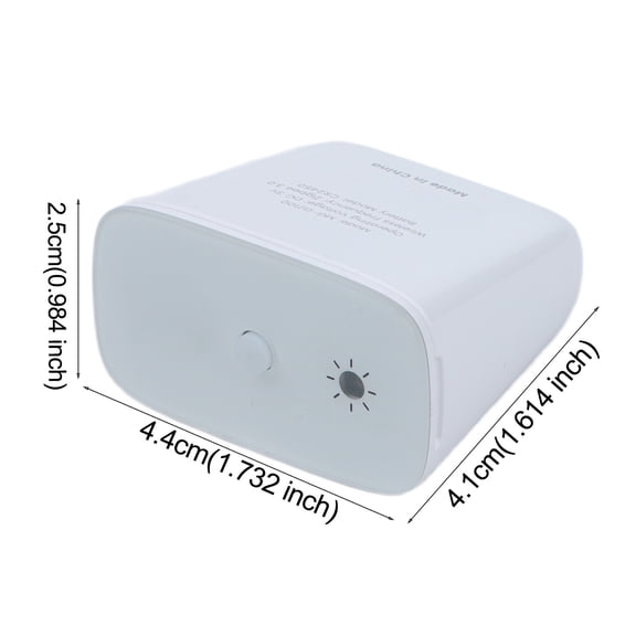 for ZIGBEE Light Sensor IP67 Waterproof, Smart Ambient Light Detector for Auto Curtain & Lighting Control, for TUYA APP Compatible, Outdoor Garden Security, White