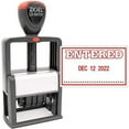 thumbnail image 1 of ZIGEL Heavy Duty Style Self Inking Date Stamp with E-MAILED - Style C - Red Ink, 1 of 5