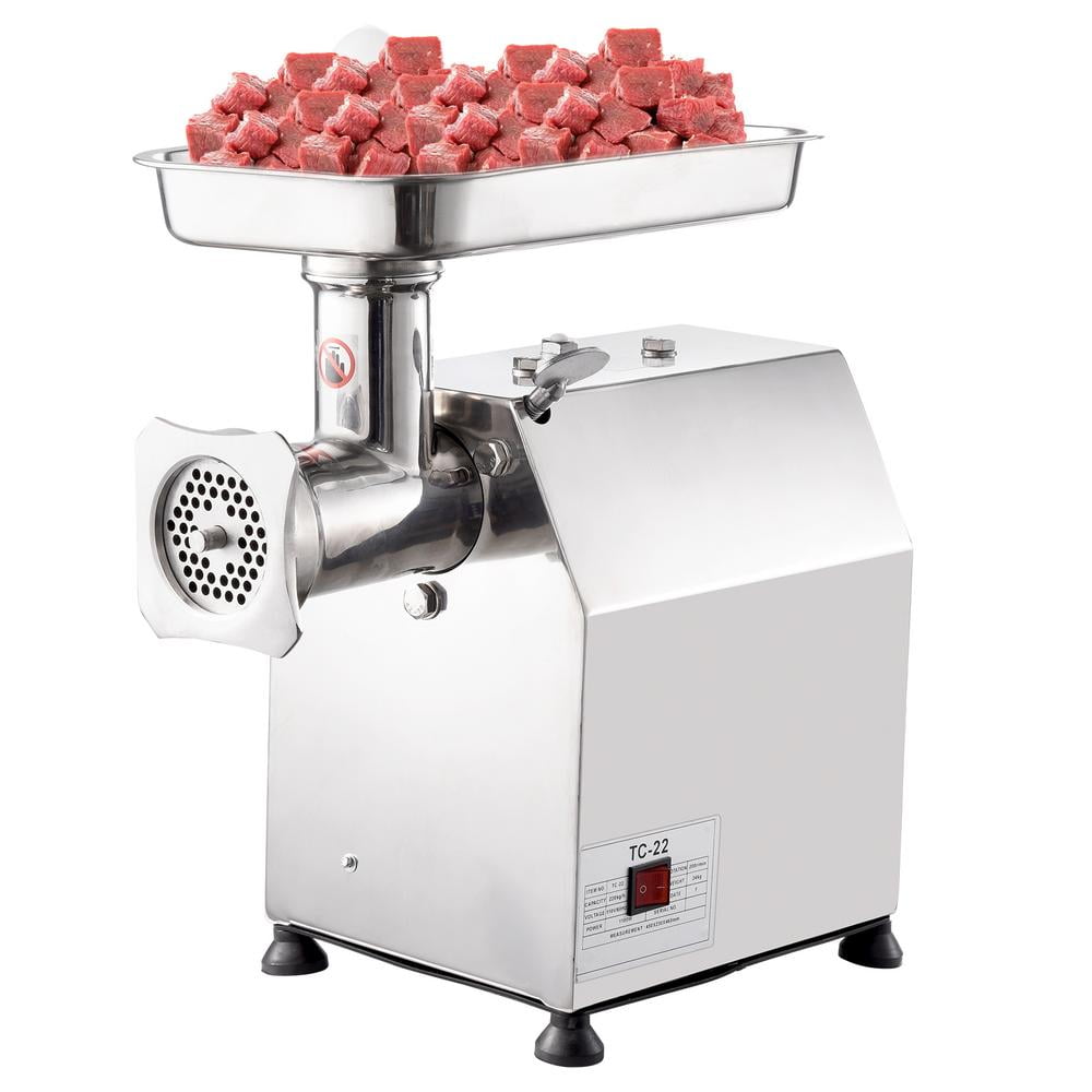 ZIHUI 0.5HP Meat Grinders ,600W Electric Food Chopper Stainless Steel