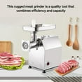 ZIHUI 0.5HP Meat Grinders ,600W Electric Food Chopper Stainless Steel