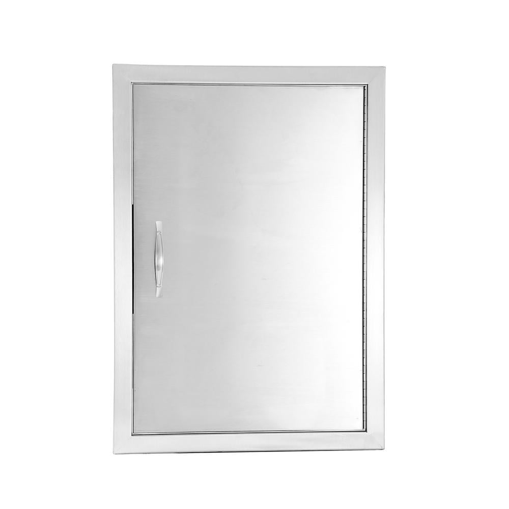 ZIHUI Double Layer Bbq Double Access Door 14W X 20H Inch, BBQ Door