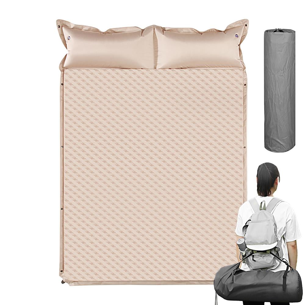 ZIHUI Inflating Sleeping Pad Double Camping Beds For Adults With Air