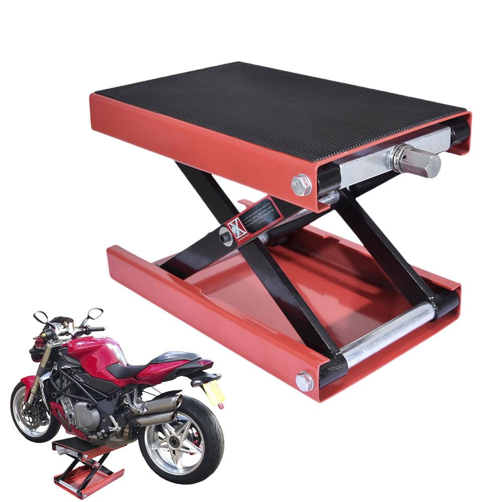 ZIHUI Motorcycle Lift Stand 1100lb Capacity Cycle Repair Stand