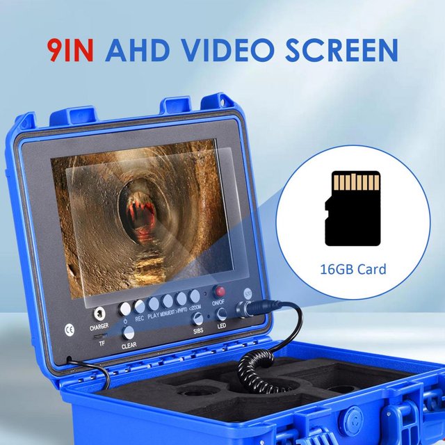 ZIHUI Pipe Inspection Camera Drain Pipe Inspection With 512Hz Locato