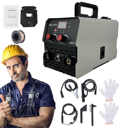 ZIHUI Stick Welder 110V Mig/Lift Tig/Stick Welding Equipment Powerful Welding Machine Synergic Control with Welding Wire for Stainless Steel comfy