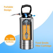 ZIHUI Water Softener System Water Descaler Purification System Portable Water Softener Water Softner Filtration System Hard Water Softener for RVs Trailers & Boats compatible