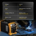 ZIHUI Welding Kit For Beginners 4.5KW Yellow Arc Welder Machine LED