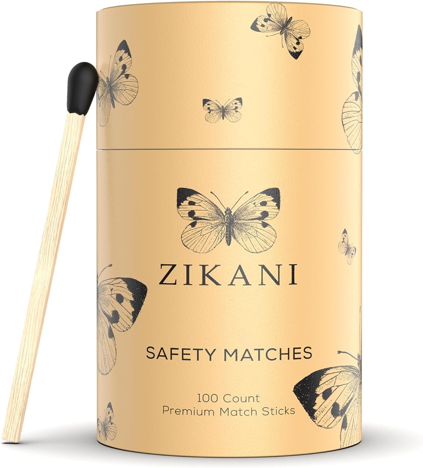 ZIKANI Black Tip Matches 4