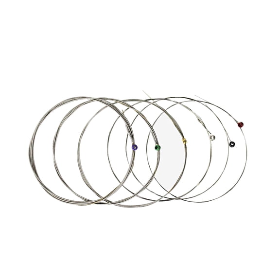 ZIKO Musical instrument strings,Set (.009-.042) Steel Nickel Wire Wound Core Nickel Wire 6 Set (.009-.042) Wound Rich Tone (.009-.042) Steel Core Wire Wound Rich Steel Core Nickel K-09X 6 Set LAOSHE