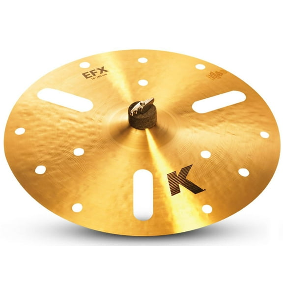 ZILDJIAN K0888 18" K EFX DRUMSET CAST BRONZE CYMBAL W/ DARK SOUND & LOUD VOL NEW