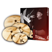 ZILDJIAN KCD900 4PIECE MEDIUM THIN K CUSTOM DARK CYMBAL SET - TRADITIONAL FINISH