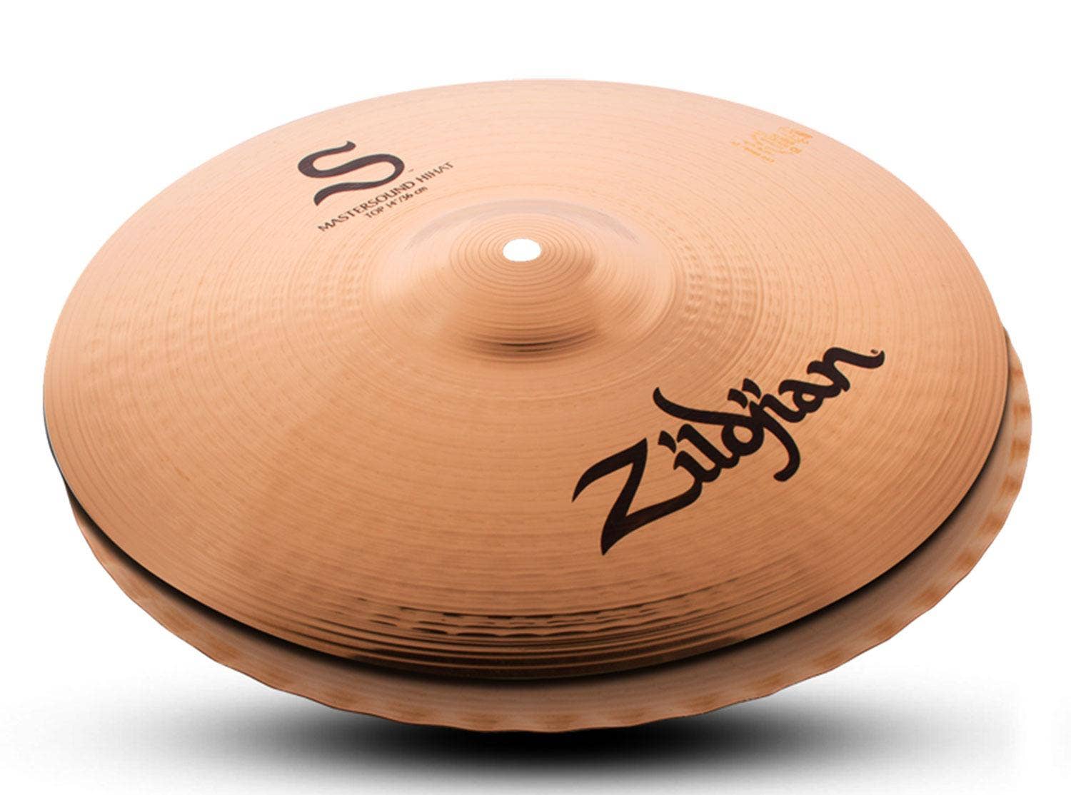 ZILDJIAN S14MPR 14" S MASTERSOUND HI-HAT CYMBAL PAIR W/ BRIGHT SOUND - BRILLIANT