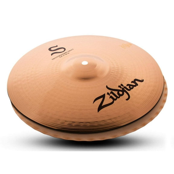 ZILDJIAN S14MPR 14" S MASTERSOUND HI-HAT CYMBAL PAIR W/ BRIGHT SOUND - BRILLIANT