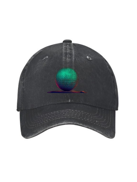 New Year's Eve Ball Drop Baseball Cap, Washed Cotton Dad Hat