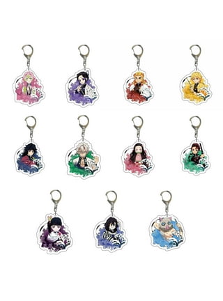 Anime Jujutsu Kaisen Acrylic Keychain Time Gem Keyring Cosplay Anime Gifts  For Lovers