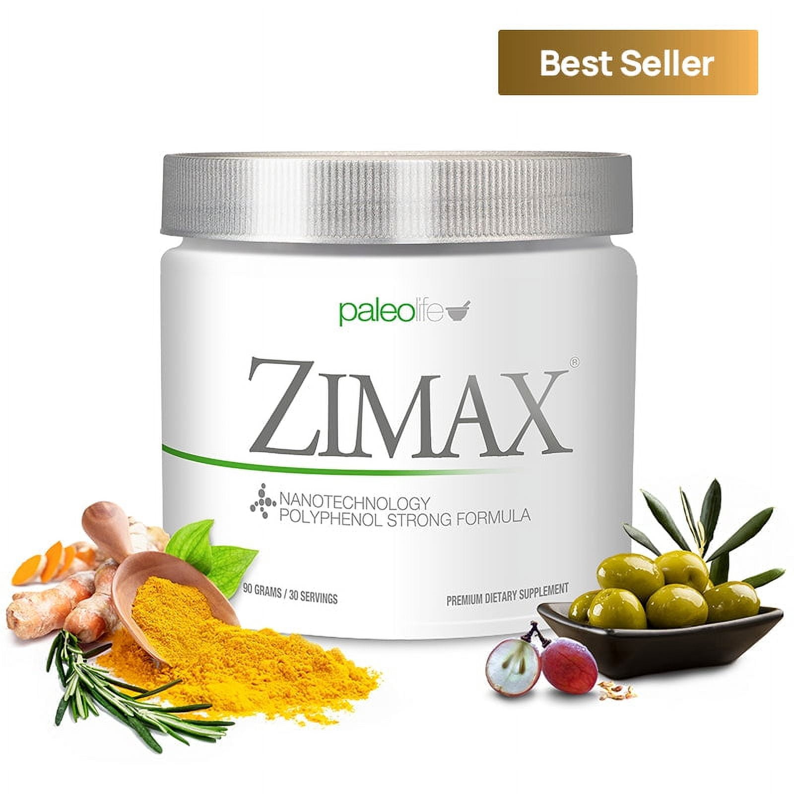 ZIMAX SUPER ANTIOXIDANT 100 NATURAL High Absorption Curcumin
