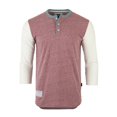 thumbnail image 1 of ZIMEGO Men’s 3/4 Sleeve Henley Shirt – Casual Slim Fit Crew Neck Raglan Baseball Fashion Athletic T-Shirts Tee, 1 of 6