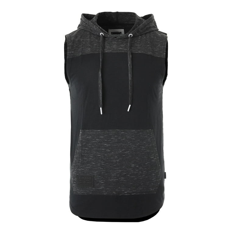 Thin sleeveless hoodie shop