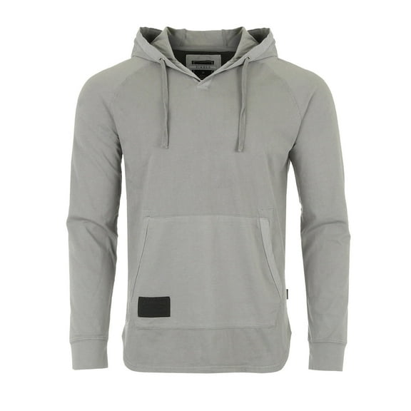 ZIMEGO Men's Long Sleeve Casual Hoodie - Athletic V-Neck Henley Pullover Shirt