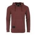 thumbnail image 1 of ZIMEGO Men's Long Sleeve Casual Hoodie - Athletic V-Neck Henley Pullover Shirt, 1 of 6