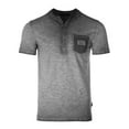 thumbnail image 1 of ZIMEGO Men’s Slim Fit Henley Shirt with Chest Pocket – Casual Textured Cotton Short Sleeve Fashion Athletic Fit T-Shirt, 1 of 6