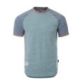 thumbnail image 1 of ZIMEGO Mens Short Sleeve Ringer Tee - Color Block Raglan Casual T-Shirt, 1 of 5