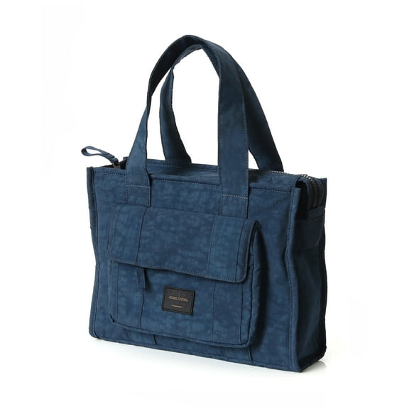 ZIMEGO Women's Casual Tote Bag - Stylish and Versatile Crossbody Travel Handbag, Navy