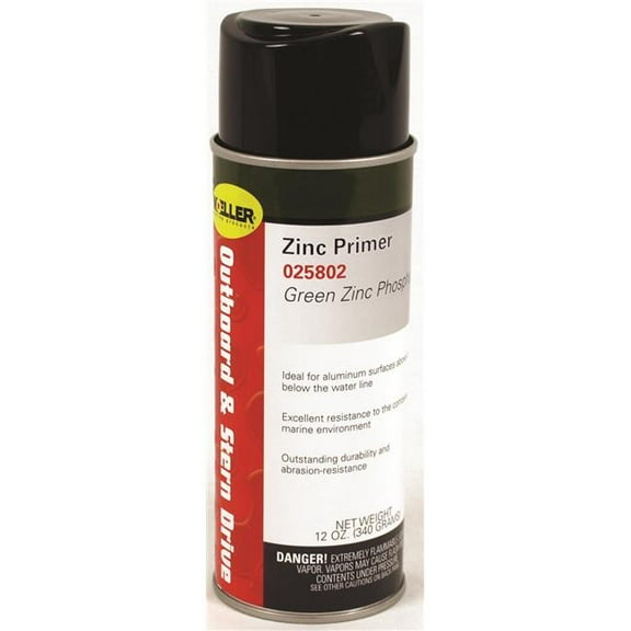 Moeller Marine 025802 Engine Paint, Zinc Phosphate Green Aerosol