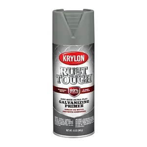 Krylon Krylon Rust Tough Galvanizing Primer 12 Ounce Spray Paint, 1